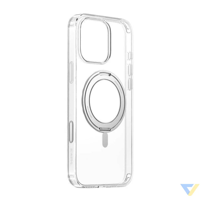 Magnetic case with stand Baseus SkyRing 360° iP16 Pro (transparent) Protective cases for smartphones