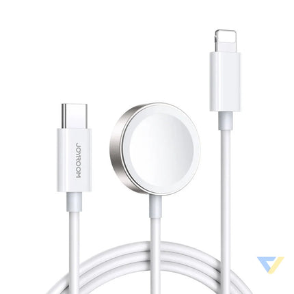 Magnetic charger for Apple iWatch 1.2m Joyroom S IW001S (white) Wireless chargers