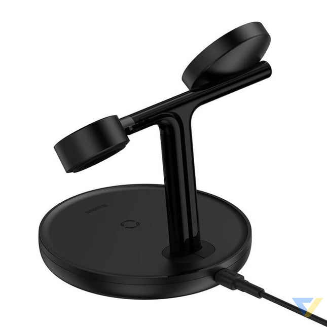Magnetic Charging Bracket Baseus Swan 3 in 1 20W (black) Wireless chargers