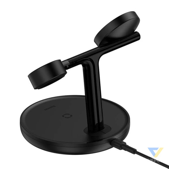Magnetic Charging Bracket Baseus Swan 3 in 1 20W (black) Wireless chargers