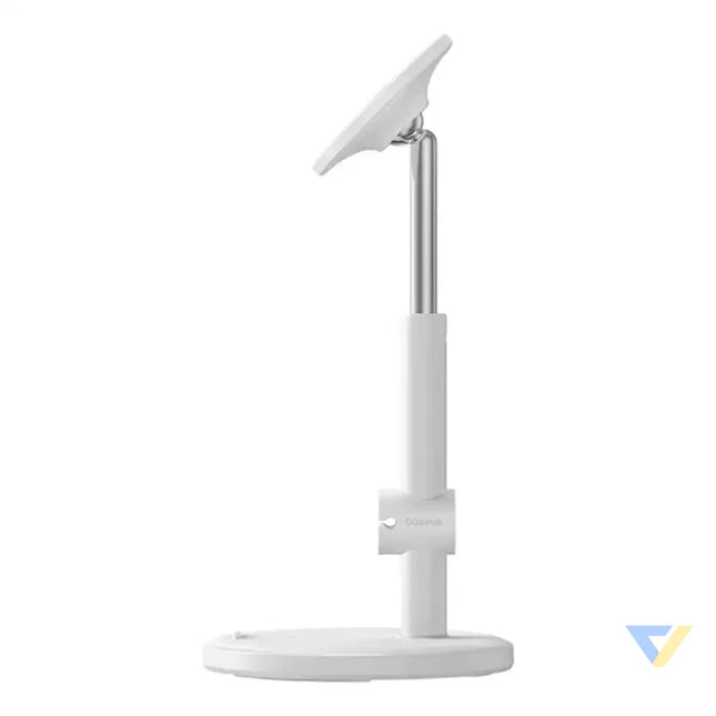 Magnetic Desktop Phone Stand Baseus MagPro (white) Straps mounts and holders