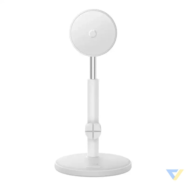 Magnetic Desktop Phone Stand Baseus MagPro (white) Straps mounts and holders