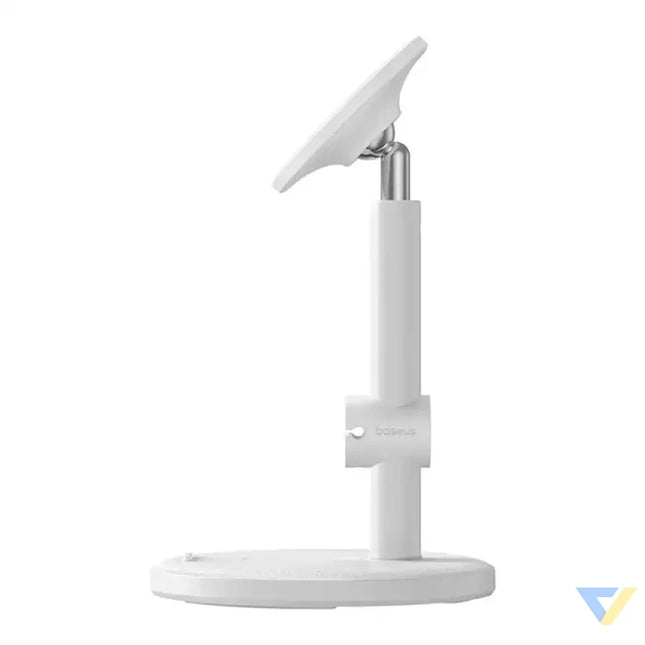 Magnetic Desktop Phone Stand Baseus MagPro (white) Straps mounts and holders