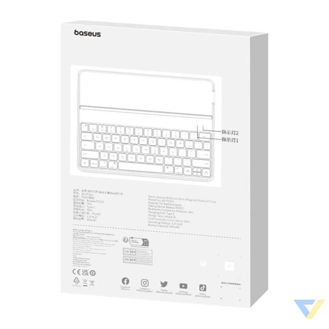 Magnetic Keyboard Case Baseus Brilliance for Pad Air4/5 10.9’’ /Pad Pro11’’ Protective cases for tablets