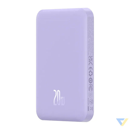 Magnetic Mini Powerbank Baseus 5000mAh 20W (purple) Powerbanks