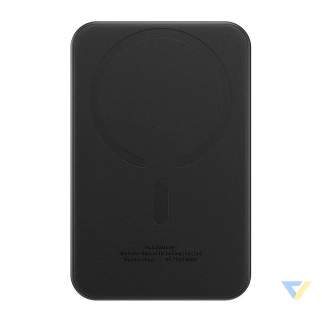 Magnetic Mini Powerbank Baseus 5000mAh USB C 20W (black) Powerbanks