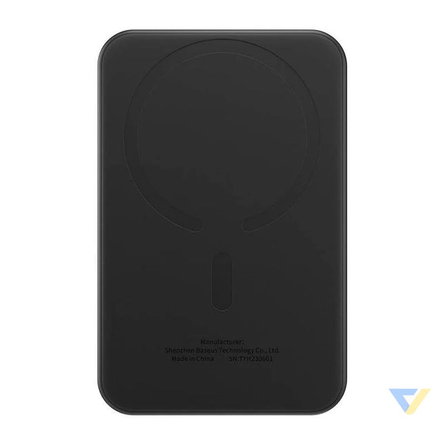 Magnetic Mini Powerbank Baseus 5000mAh USB C 20W (black) Powerbanks