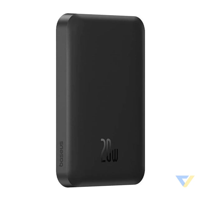 Magnetic Mini Powerbank Baseus 5000mAh USB C 20W (black) Powerbanks