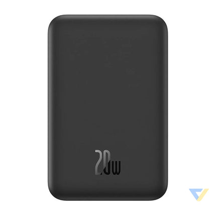 Magnetic Mini Powerbank Baseus 5000mAh USB C 20W (black) Powerbanks
