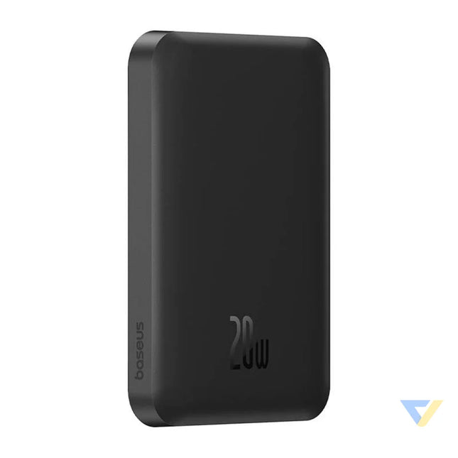 Magnetic Mini Powerbank Baseus 5000mAh USB C 20W (black) Powerbanks