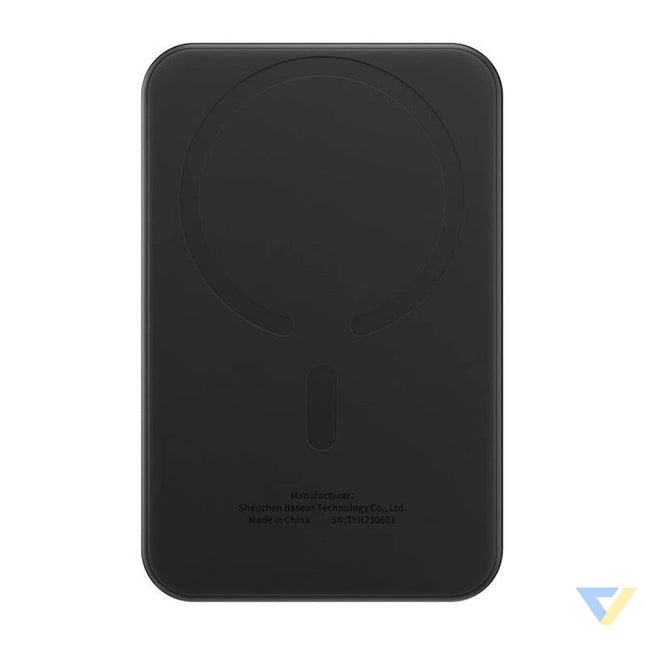 Magnetic Mini Powerbank Baseus 5000mAh USB C 20W (black) Powerbanks