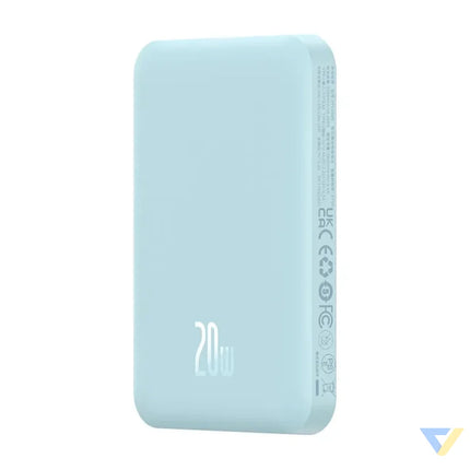 Magnetic Mini Powerbank Baseus 5000mAh USB C 20W (blue) Powerbanks