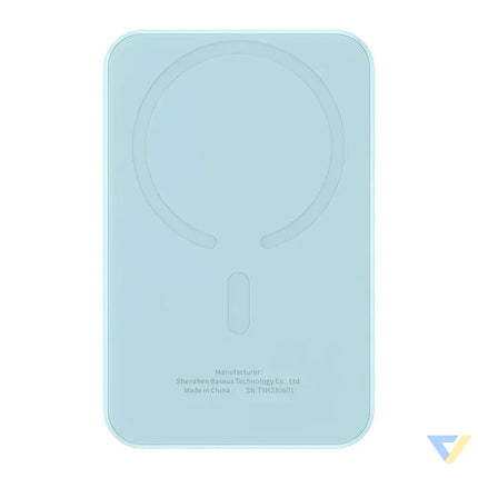 Magnetic Mini Powerbank Baseus 5000mAh USB C 20W (blue) Powerbanks