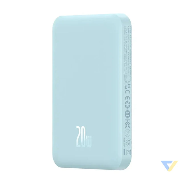 Magnetic Mini Powerbank Baseus 5000mAh USB C 20W (blue) Powerbanks