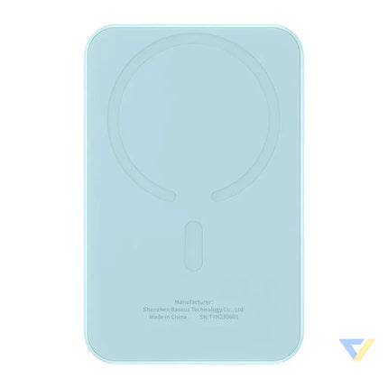 Magnetic Mini Powerbank Baseus 5000mAh USB C 20W (blue) Powerbanks