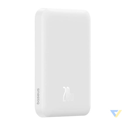 Magnetic Mini Powerbank Baseus 5000mAh USB C 20W (white) Powerbanks