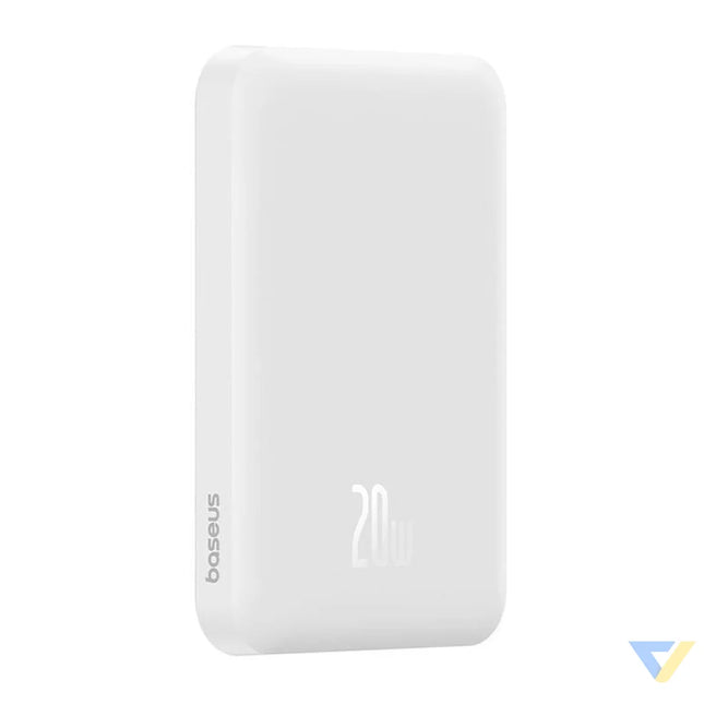 Magnetic Mini Powerbank Baseus 5000mAh USB C 20W (white) Powerbanks