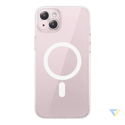 Magnetic Phone Case for iPhone 15 Plus Baseus OS Lucent Series (Clear) Protective cases for smartphones