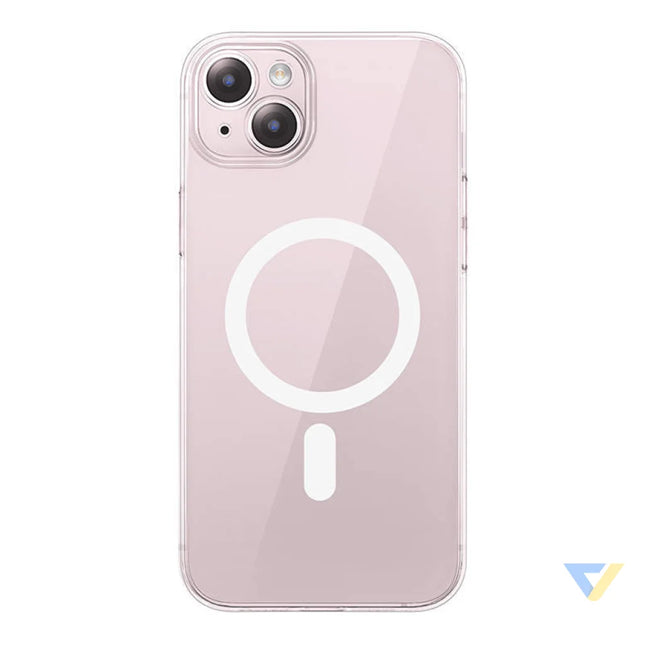 Magnetic Phone Case for iPhone 15 Plus Baseus OS Lucent Series (Clear) Protective cases for smartphones