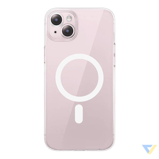 Magnetic Phone Case for iPhone 15 Plus Baseus OS Lucent Series (Clear) Protective cases for smartphones