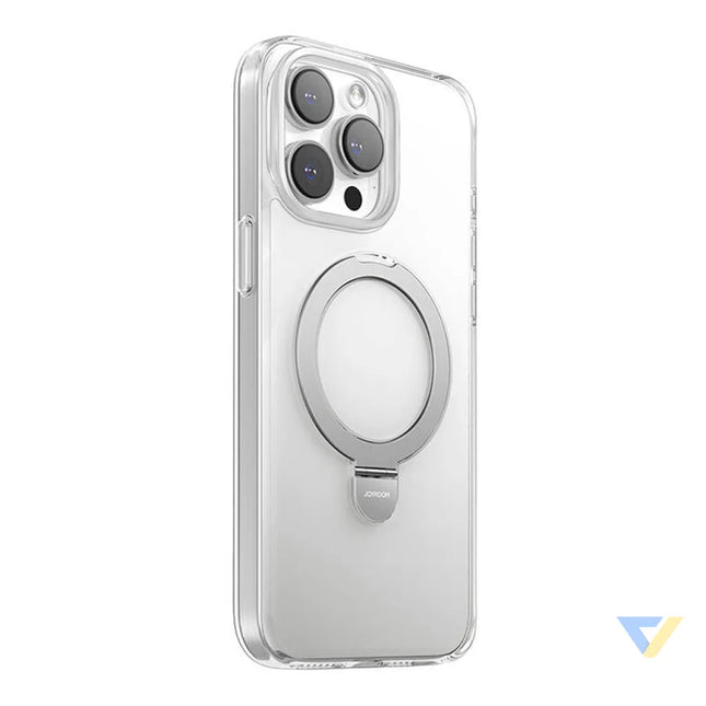 Magnetic potective phone case Joyroom for iPhone 15 Pro (transparent) Protective cases for smartphones