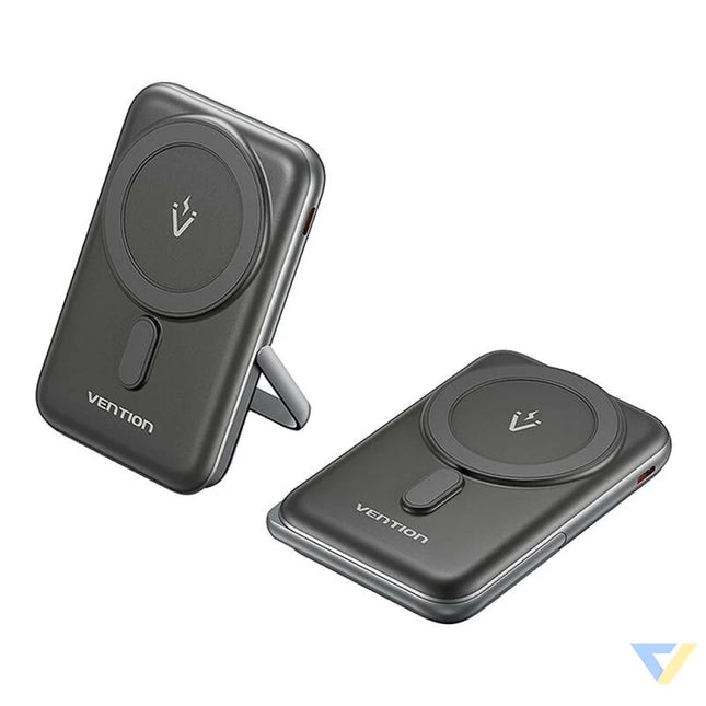 Magnetic Powerbank Vention FHNB0 20W 10000 mAh (black) Powerbanks