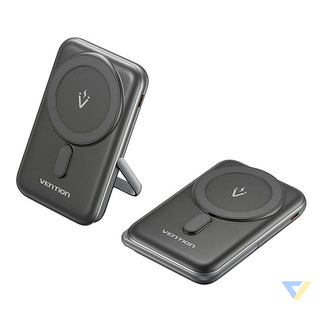 Magnetic Powerbank Vention FHNB0 20W 10000 mAh (black) Powerbanks