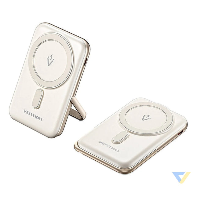 Magnetic Powerbank Vention FHNW0 20W 10000 mAh (white) Powerbanks