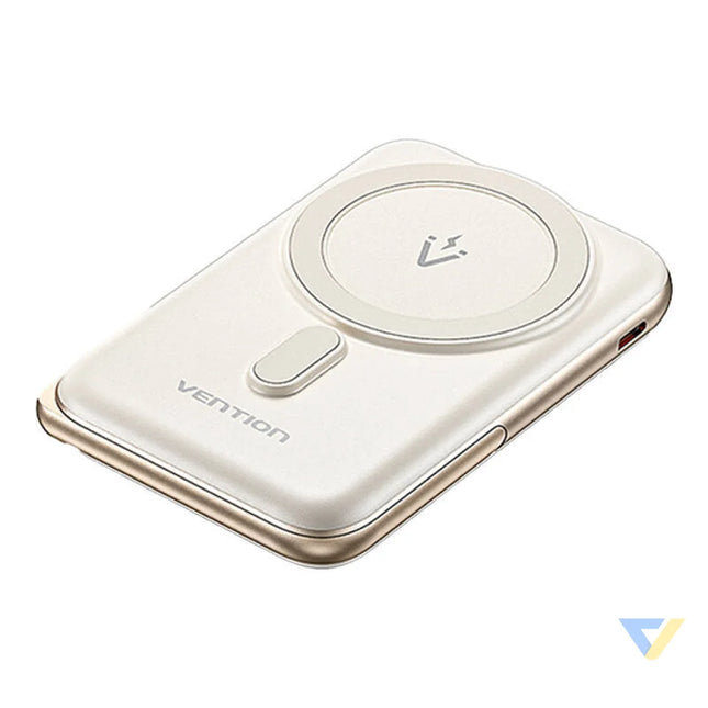 Magnetic Powerbank Vention FHNW0 20W 10000 mAh (white) Powerbanks