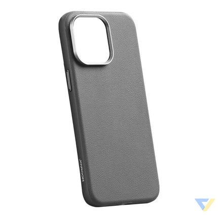 Magnetic protective phone case Joyroom JR BP007 for iPhone 15 Pro Max (gray) Protective cases for smartphones