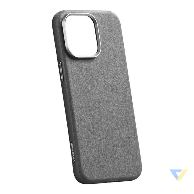 Magnetic protective phone case Joyroom JR BP007 for iPhone 15 Pro Max (gray) Protective cases for smartphones