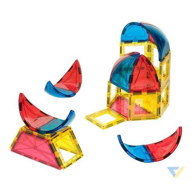Magnetic tiles 3D Dome Playmags 164 28 pcs set Blocks and construction sets