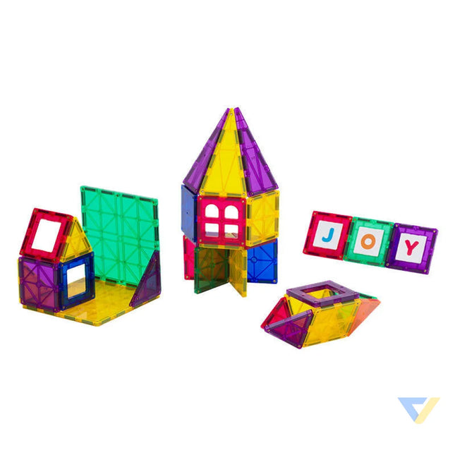 Magnetic tiles 3D Playmags 165 32 pcs set Blocks and construction sets