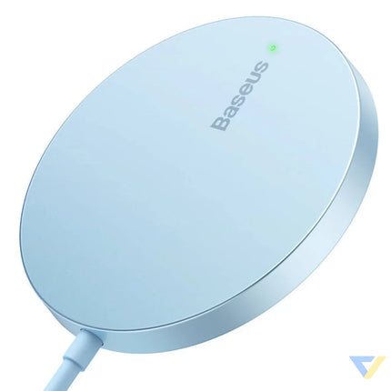 Magnetic Wireless Charger Baseus Simple Mini 3 15W (Blue) Wireless chargers