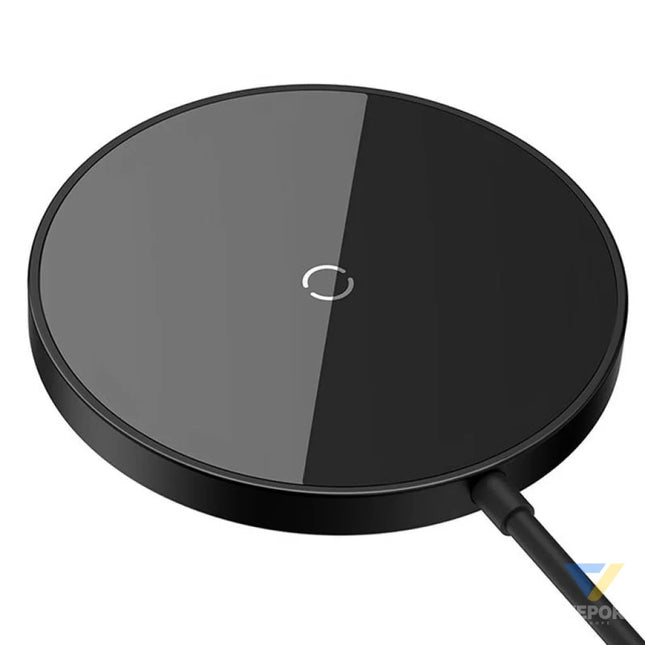 Magnetic Wireless Charger Baseus Simple Mini3 15W (Black) Wireless chargers
