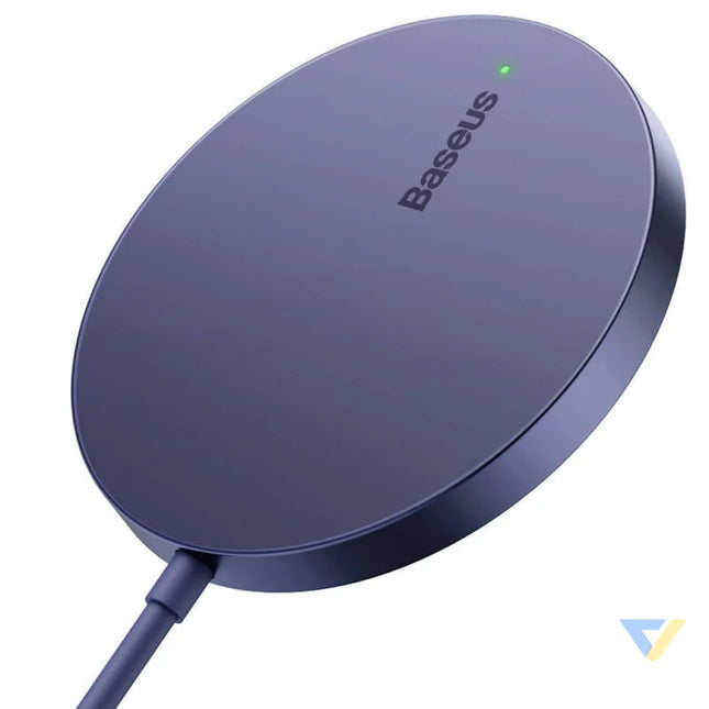 Magnetic Wireless Charger Baseus Simple Mini3 15W (Dusty purple) Wireless chargers