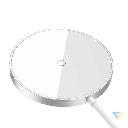 Magnetic Wireless Charger Baseus Simple Mini3 15W (Silver) Wireless chargers
