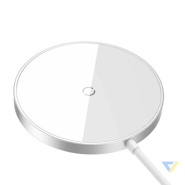 Magnetic Wireless Charger Baseus Simple Mini3 15W (Silver) Wireless chargers