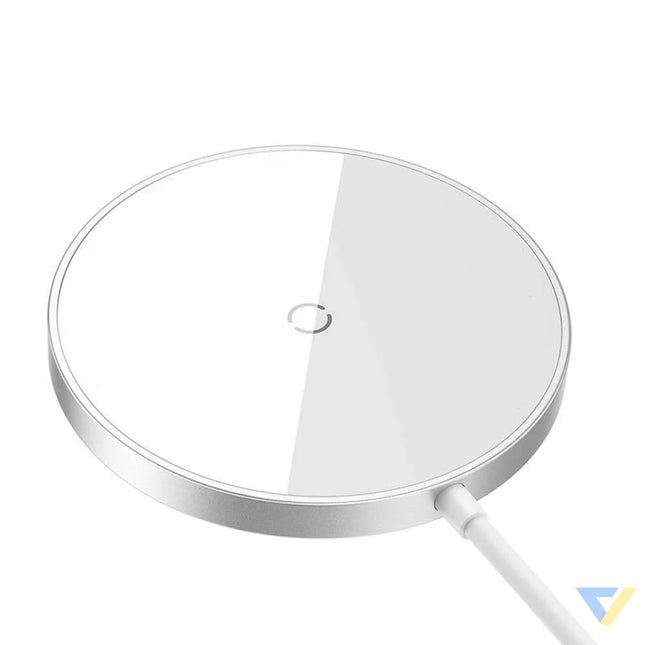 Magnetic Wireless Charger Baseus Simple Mini3 15W (Silver) Wireless chargers