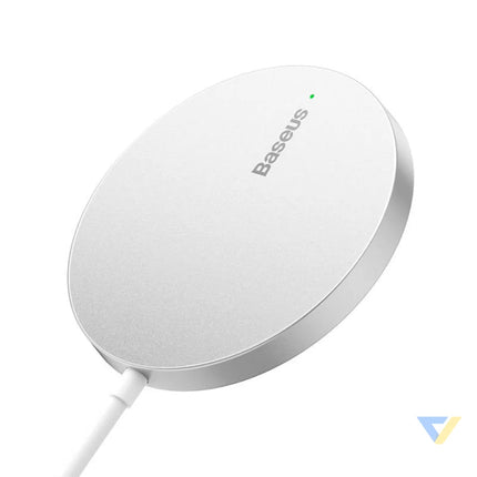 Magnetic Wireless Charger Baseus Simple Mini3 15W (Silver) Wireless chargers