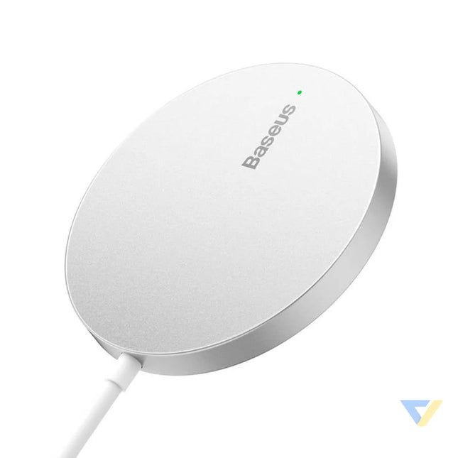 Magnetic Wireless Charger Baseus Simple Mini3 15W (Silver) Wireless chargers