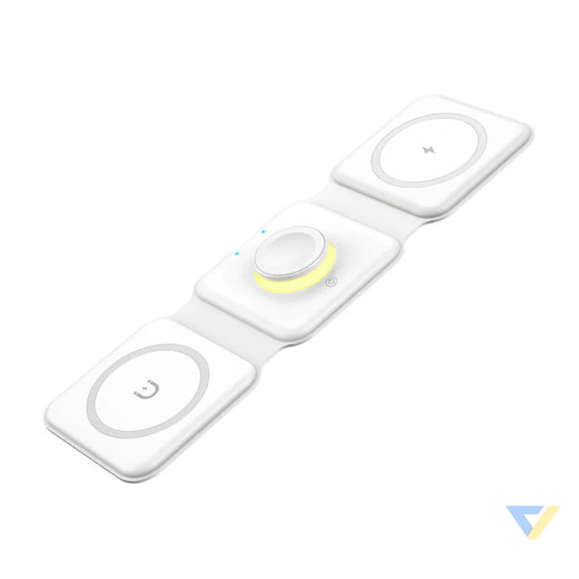 Magnetic wireless charger Essager EWXCX3 NMC02 3w1 15W (white) Wireless chargers