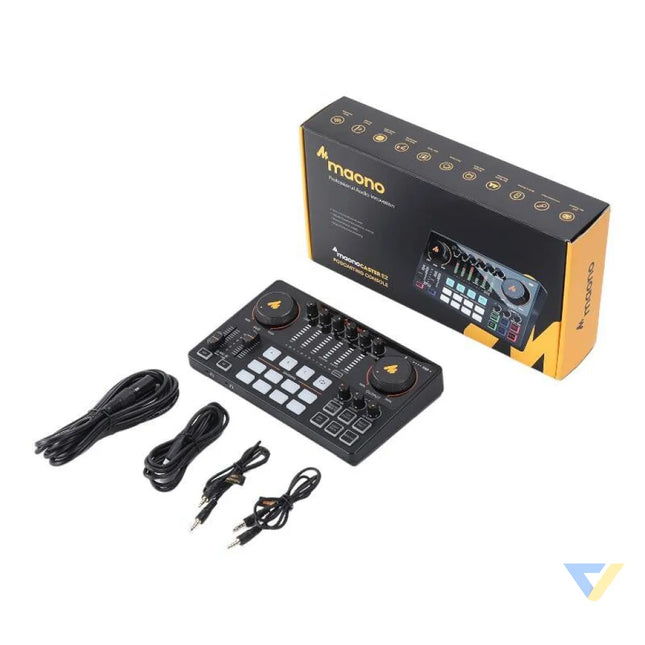 Maono AME2 Sound Card Black External sound cards
