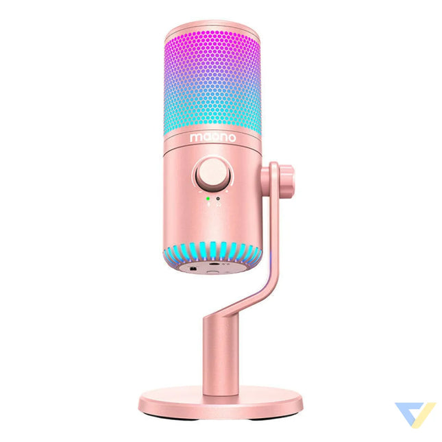 Maono DM30RGB Microphone Pink Microphones