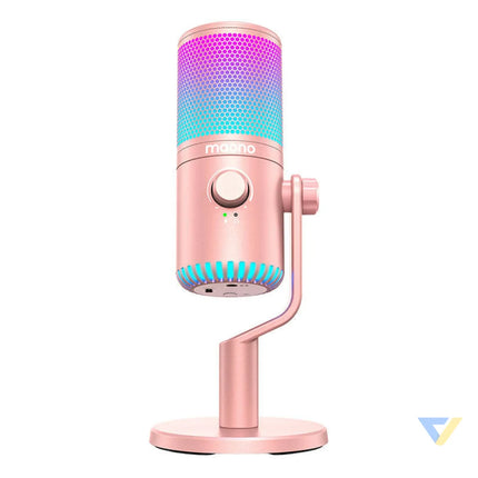 Maono DM30RGB Microphone Pink Microphones