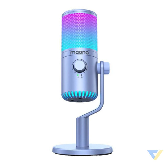 Maono DM30RGB Microphone Purple Microphones