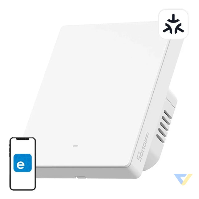 Matter SONOFF M5 1C 80W WiFi smart wall switch (1 channel for frame) Switches