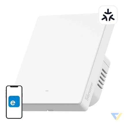 Matter SONOFF M5 1C 80W WiFi smart wall switch (1 channel for frame) Switches