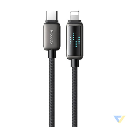 Mcdodo CA 2630 USB C to Lightning cable 36W LED display 1.2m USB C to Lightning