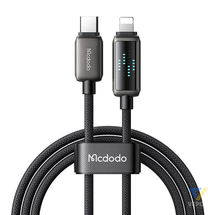 Mcdodo CA 2630 USB C to Lightning cable 36W LED display 1.2m USB C to Lightning
